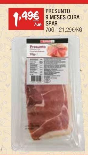 Spar Presunto spar promoção