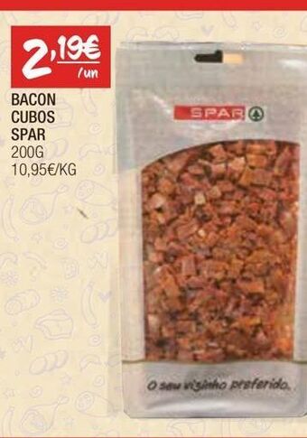 Spar Bacon spar promoção