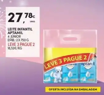 LEITE INFANTIL APTAMIL EMB.: 2X 750 G