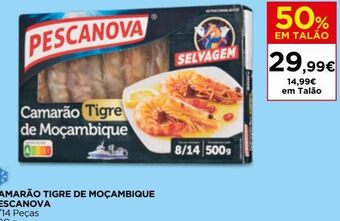 El Corte Inglés Camarão moçambique pescanova promoção
