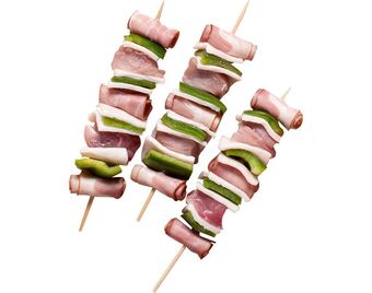 Espetadas porco c/bacon kg