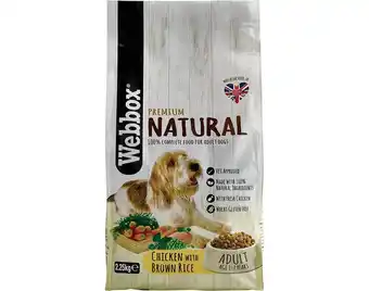 Ração natural cão webbox