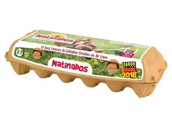 Auchan Ovos do campo matinados ar livre m-l 1 duzia promoção