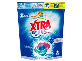 Detergente roupa máquina cápsulas x-tra