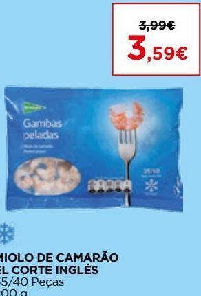Camarão el corte inglés