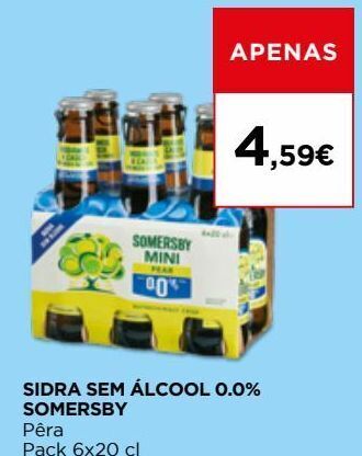 El Corte Inglés Sidra somersby promoção