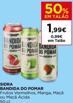 Sidra bandida do pomar