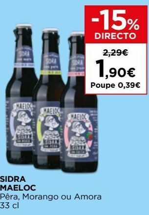 El Corte Inglés Sidra promoção