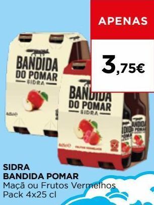 El Corte Inglés Sidra bandida do pomar promoção