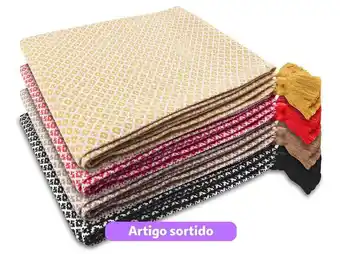 Auchan Manta jacquard actuel promoção