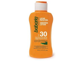 Auchan Protetor solar leite babaria promoção