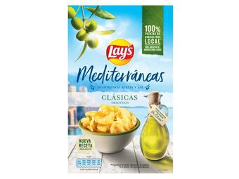 Batatas fritas lisas lay's
