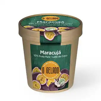Gelado vegan o gelado