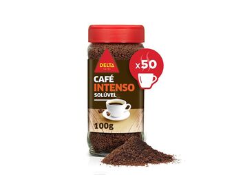 Café solúvel delta
