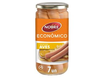 Salsichas aves nobre