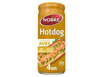 Salsichas aves nobre