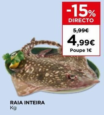 El Corte Inglés Peixe promoção