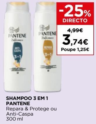 El Corte Inglés Shampoo pantene promoção
