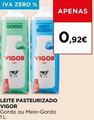 El Corte Inglés Leite vigor promoção