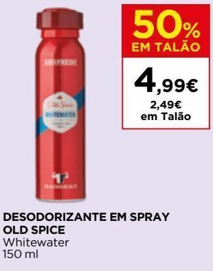 El Corte Inglés Desodorizante old spice promoção