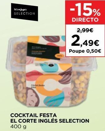 Snacks el corte inglés