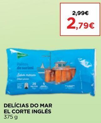 El Corte Inglés Surimi el corte inglés promoção
