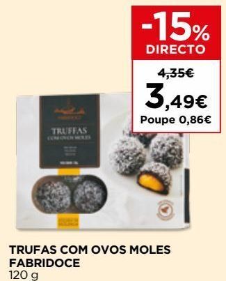 El Corte Inglés Trufas de chocolate promoção