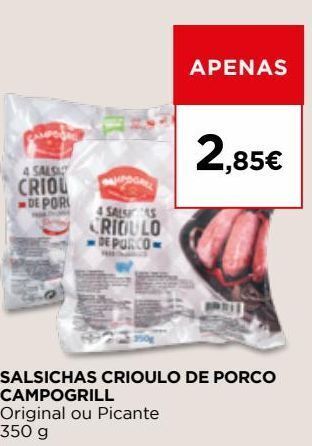 El Corte Inglés Salsicha promoção