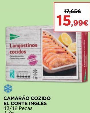 Camarão el corte inglés