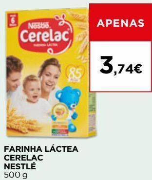 Farinha láctea de aveia nestlé