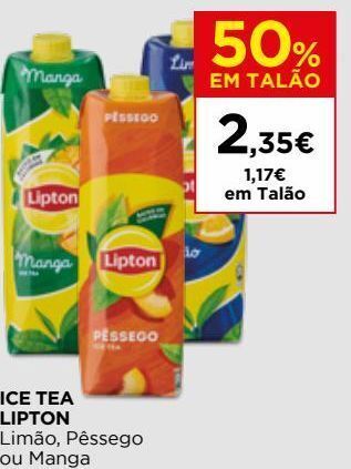 Chá gelado lipton