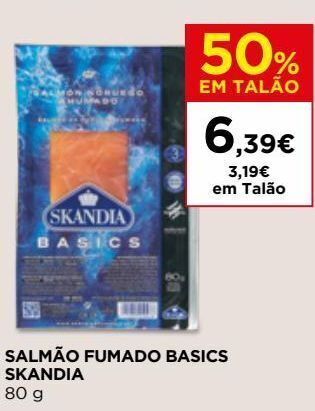 Salmão fumado