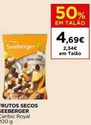 El Corte Inglés Frutos secos seeberger promoção