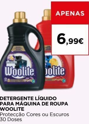 Detergente líquido woolite