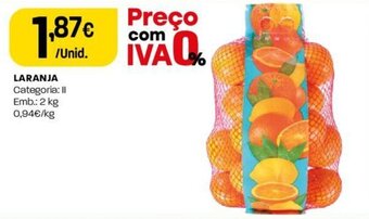 LARANJA Categoria: II Emb.: 2 kg