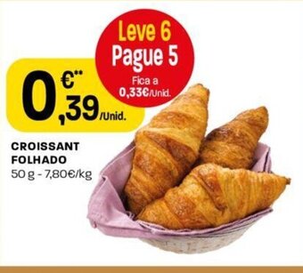 Intermarché CROISSANT FOLHADO 50g promoção