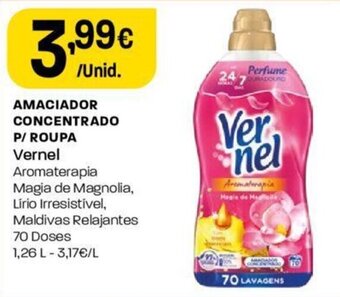 Intermarché AMACIADOR CONCENTRADO P/ ROUPA Vernel promoção