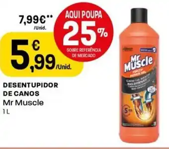 DESENTUPIDOR DE CANOS Mr Muscle 1L