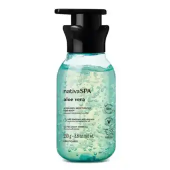 O Boticário Acquagel hidratante corporal nativa spa aloe vera, 250g promoção
