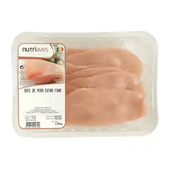Bifes de peru extrafinos nacionais