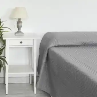 Tramas+ Colcha bouti cinza promoção