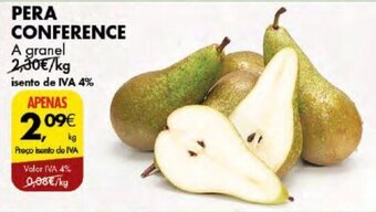 Pingo Doce PERA CONFERENCE A granel promoção