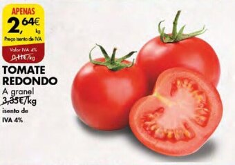Pingo Doce TOMATE REDONDO A granel promoção