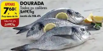Pingo Doce DOURADA Todos os calibres promoção