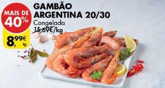 Pingo Doce GAMBÃO ARGENTINA 20/30 promoção