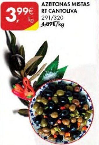 Pingo Doce AZEITONAS MISTAS RT CANTOLIVA 291/320 promoção
