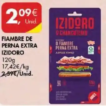 FIAMBRE DE PERNA EXTRA IZIDORO 120g