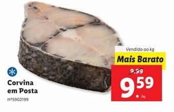 Lidl Corvina em Posta promoção