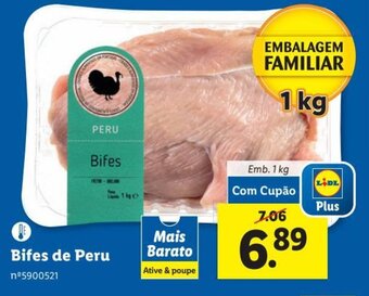 Lidl Bifes de Peru promoção