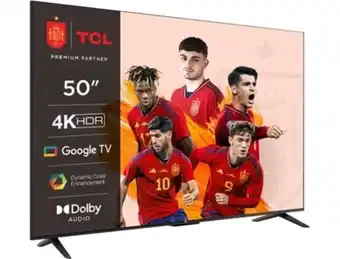 Tv tcl 50p635 (led - 50'' - 127 cm - 4k ultra hd - smart tv)
